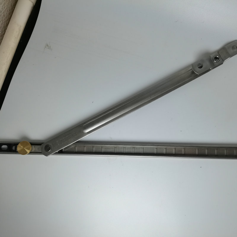 二连杆风撑2.5厚中铜钮断桥窗窗户塑钢窗定位不锈钢窗撑厂家供应