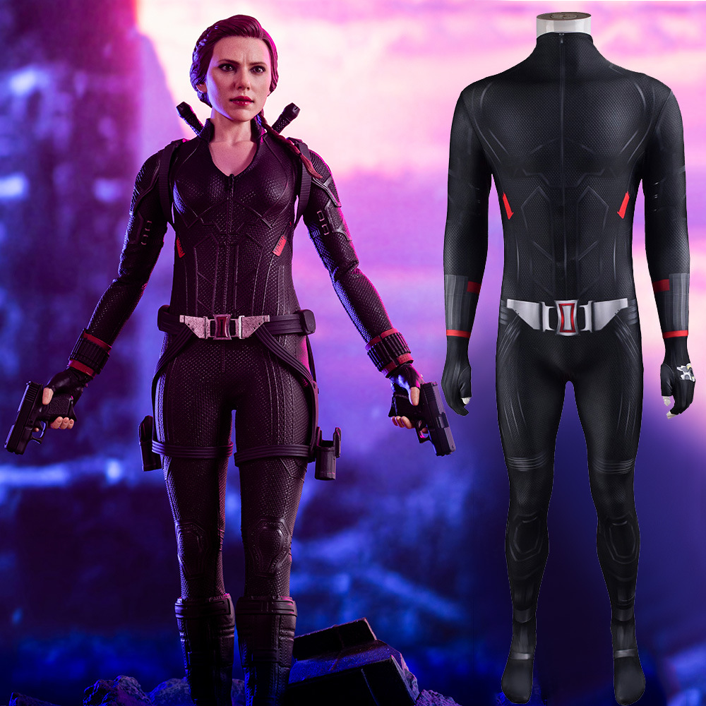 黑寡妇衣服万圣节cosplay 紧身衣角色舞台服 万圣节服装 漫展服