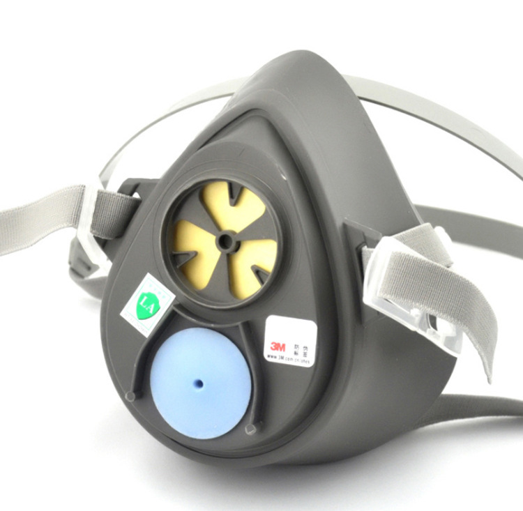 正品3m3200防毒面具防油漆异味防甲醛化工业粉尘350p面罩防毒面具