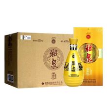 湖南酒鬼湘泉红陶馥郁香型白酒52度500ml*6送礼展示