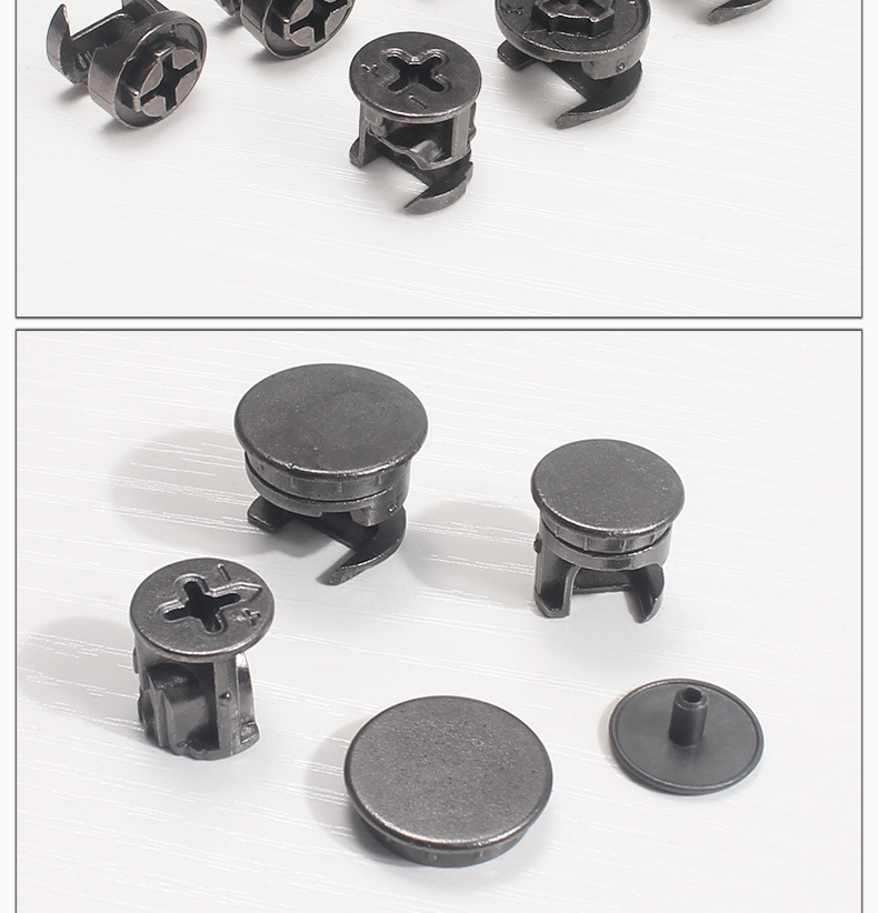 家具组装三合一连接件橱柜螺丝偏心轮螺母配件家具偏心轮衣柜配件