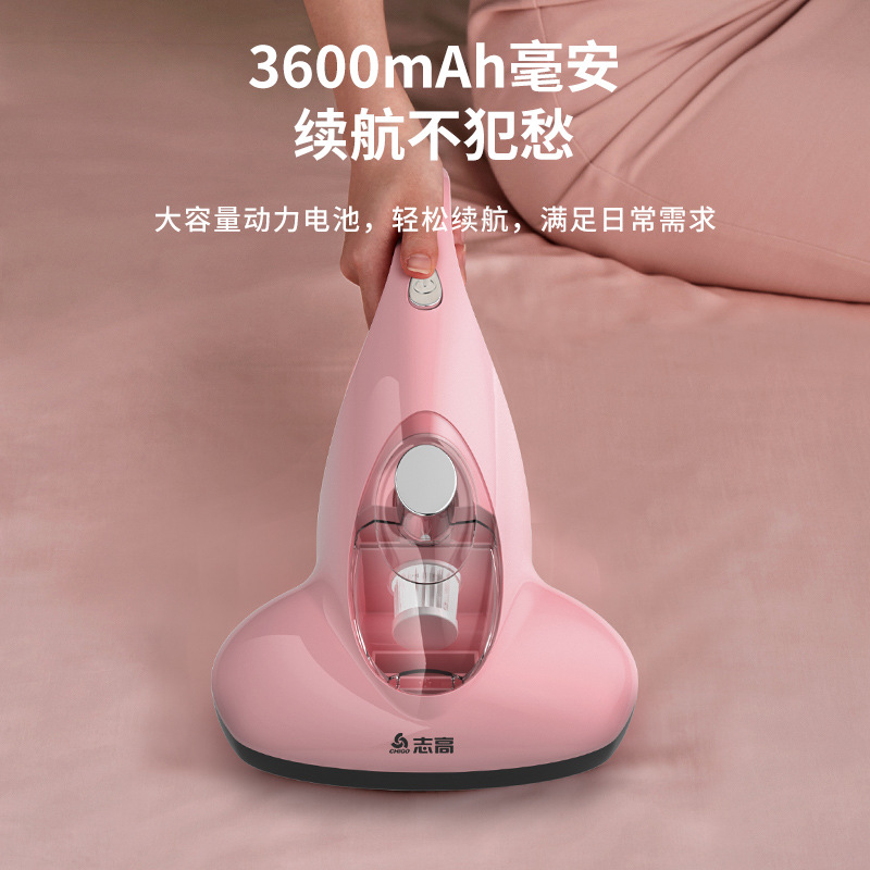 Mites Instrument Household Handheld Wireless Small Bed UV Sterilization Mite-Removal Vacuum Cleaner Factory in Stock