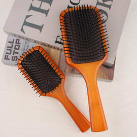 工厂现货艾凡达同款气囊气垫梳木质美发梳子头皮按摩梳贵妃梳批发