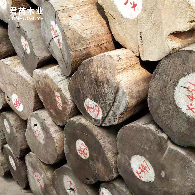 缅甸柚木原木 进口缅甸柚木防腐木 柚木寺庙古建-阿里巴巴
