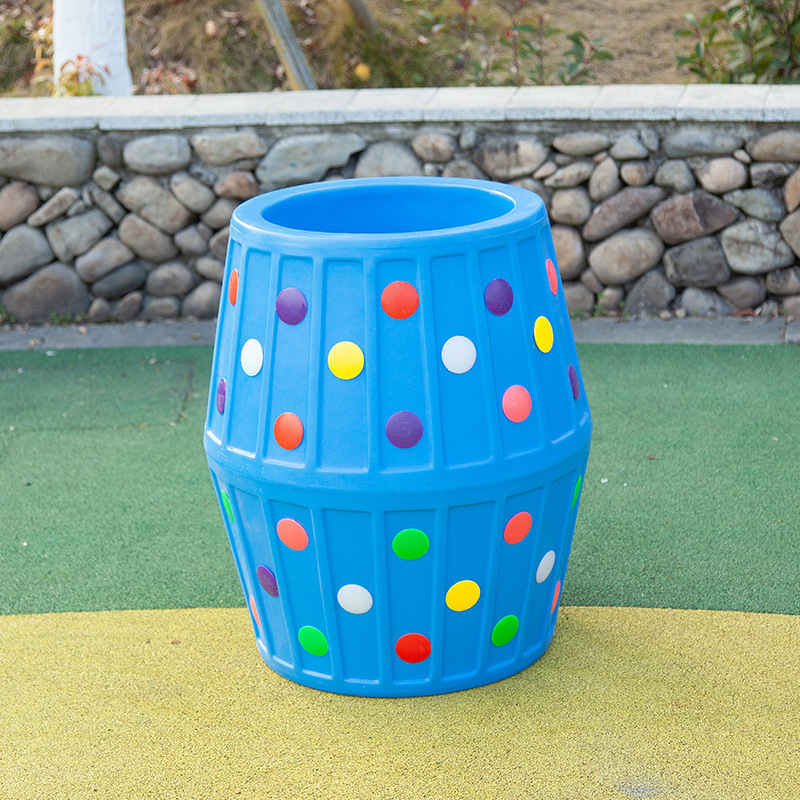 Kindergarten Outdoor Toy Roller Sensory Training Equipment Plastic Large Roller Sports Children Color a Facility for Children to Bore