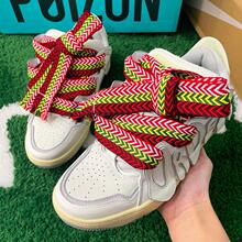 Fashion Flat Shoelaces for Sneakers AF1 Shoe laces Width1.5