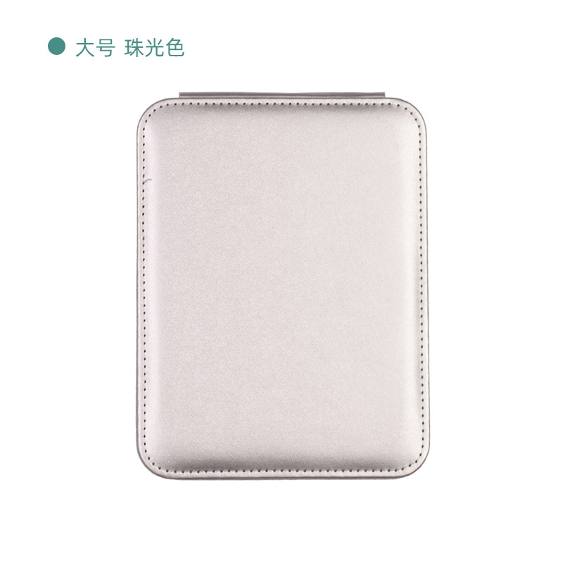 Mirror Cosmetic Mirror Portable Home Portable Small Dressing Mirror Desktop Folding Student Dormitory Mirror Can Be Customized Logo