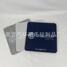 定制跨境广告毛毡鼠标垫卡通可爱网吧游戏防滑颗粒桌垫可加logo