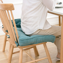 外贸跨境批发加厚毛绒坐垫椅垫现代简约办公室椅子座垫餐椅胖子垫