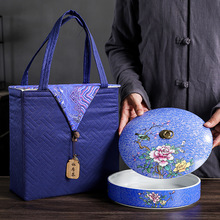 普洱茶饼包装空礼盒陶瓷茶叶罐白茶收纳储存布包手提袋高档礼品