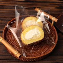 蛋糕卷专用包装袋自封袋塑料透明分隔围边慕斯甜品空盒子烘焙工具