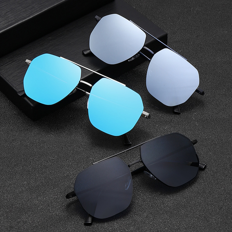 2023 New Nylon Polarized Men's Sunglasses Exclusive for Fishing Sunglasses Driving Drivers' Sunglasses in Driving Live Broadcast Same Style