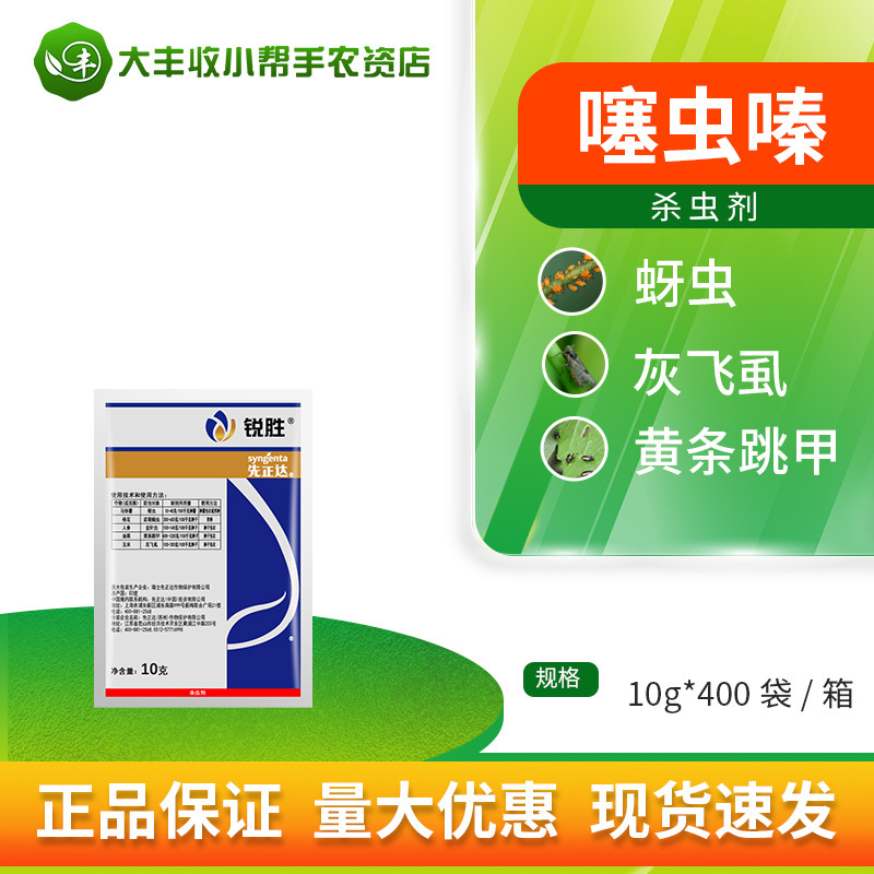 先正达锐胜 70%噻虫嗪 蚜虫蓟马灰飞虱农药杀虫剂种衣剂拌种剂10g