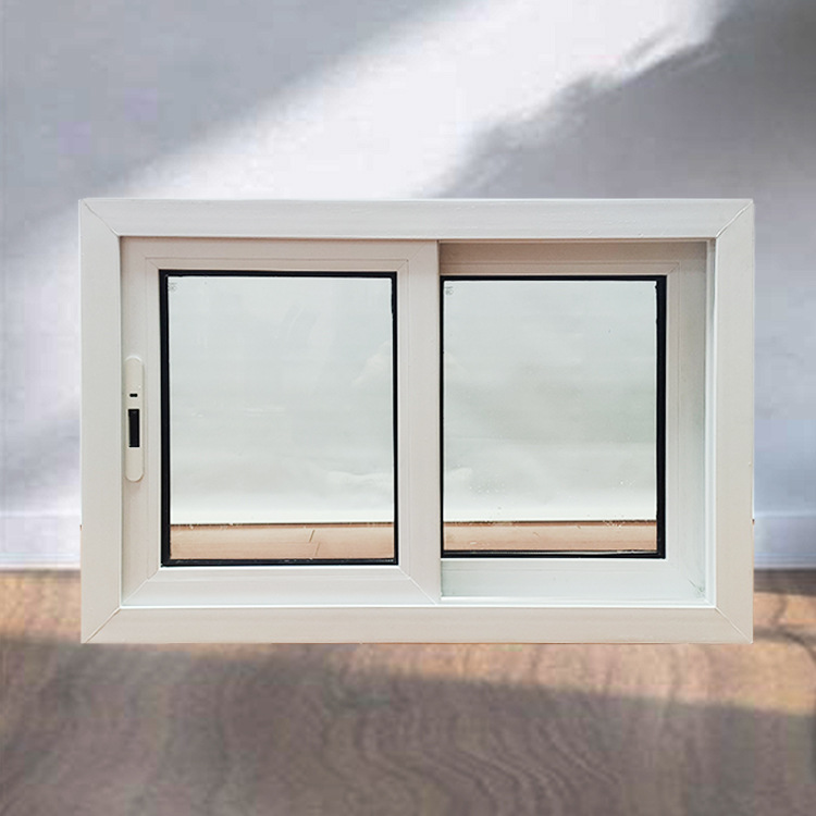 0成交0白色塑钢型材门窗 隔音隔热左右推拉 定制海螺品牌upvc推拉窗