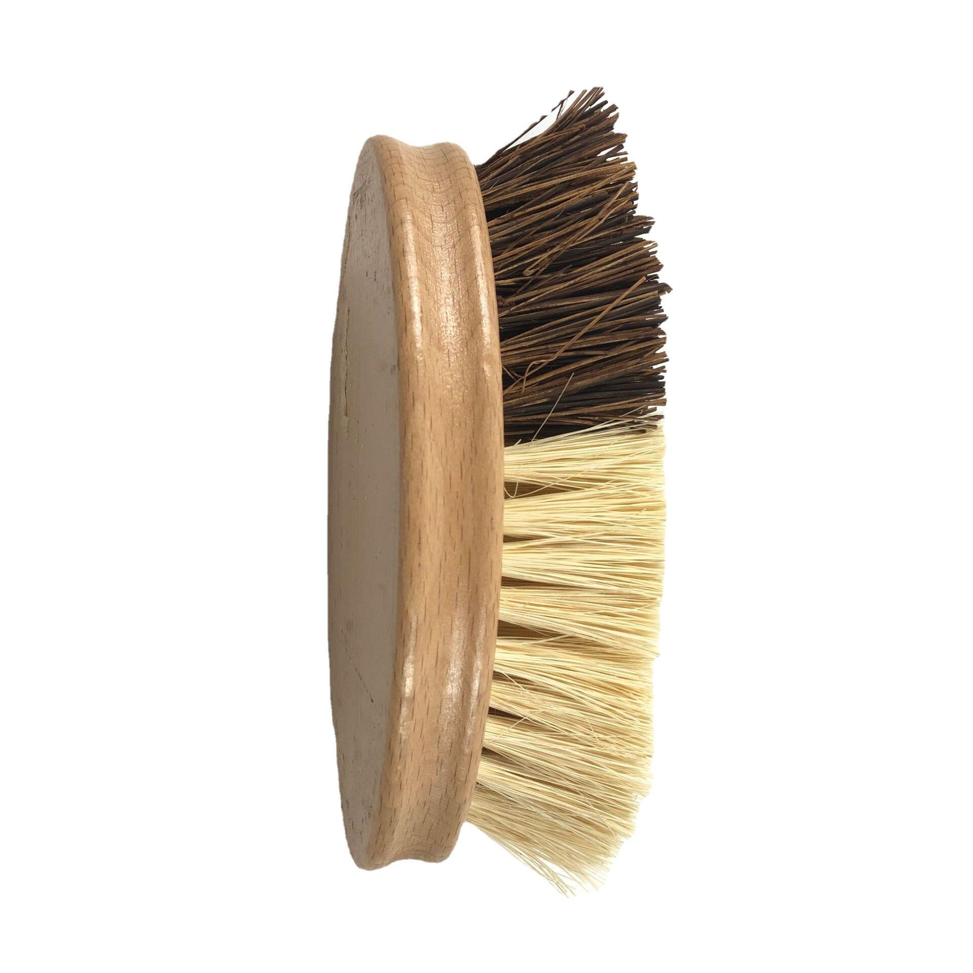 日式木柄棕毛刷厨房清洁刷家用刷锅洗锅清洗刷子洗碗刷椰棕锅刷