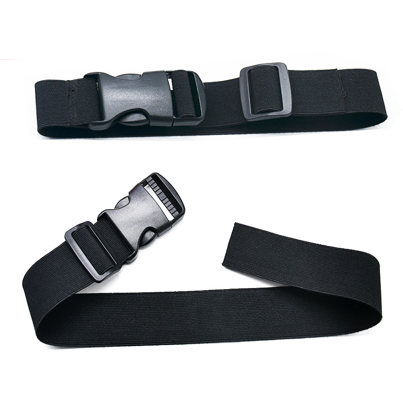 塑料插扣弹力反扣松紧带魔术贴扎带护膝粘扣带束腰弹性可调节绑带￥2