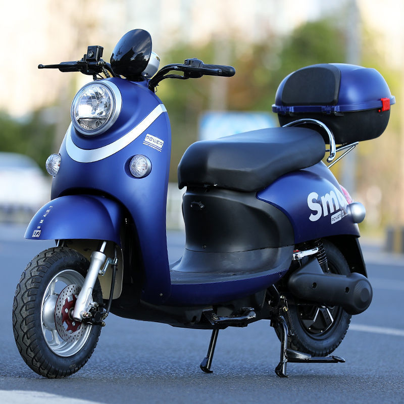 小龟王电动车48v60v72v小绵羊电动摩托车自行车电瓶车双人踏板车