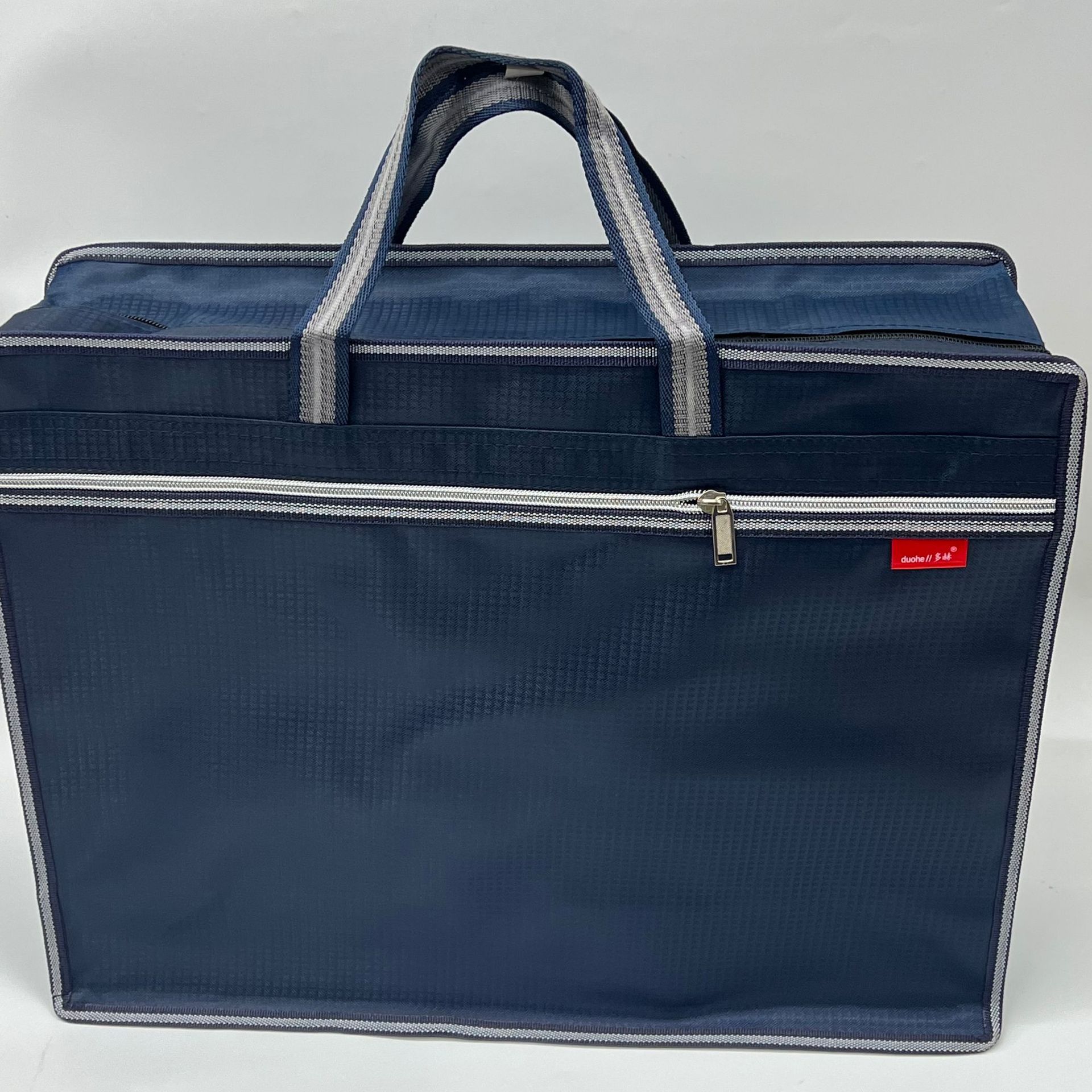 加大会议袋帆布文件袋拉链袋牛津布资料袋公文袋印字手提袋印logo