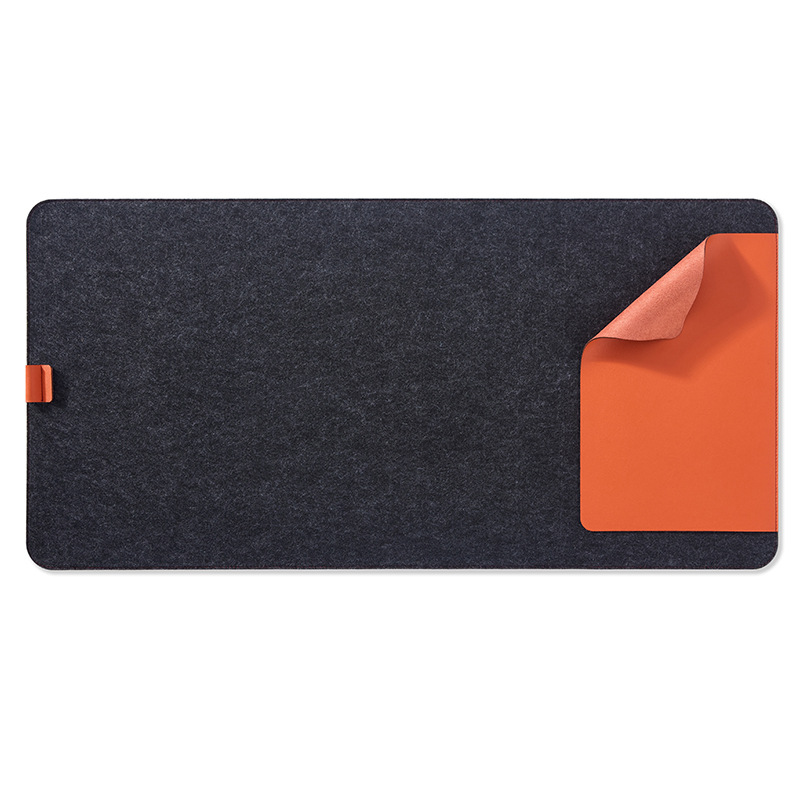 Mouse Pad Oversized E-Sports Games Desk Pad Writing Desktop Computer Keyboard Pad Felt Leather Office Notebook Pad