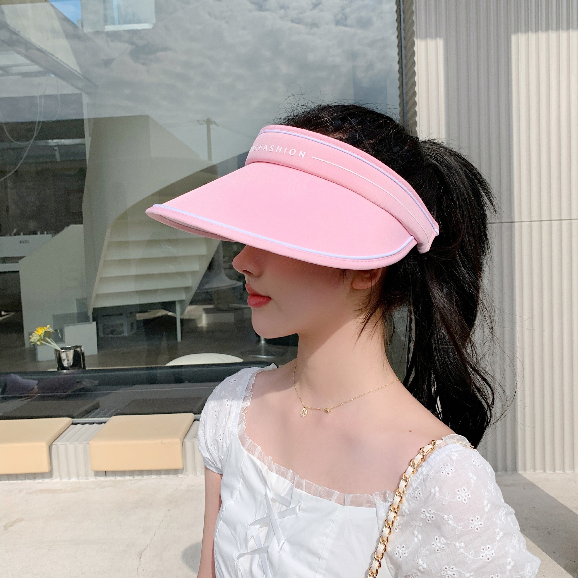 2023 Summer Sun Hat Women's Sun Hat Outdoor Spring and Summer Fisherman Hat Empty Top Uv Protection Sun Hat Wholesale