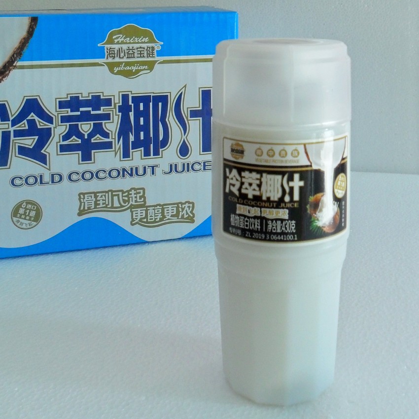 冷萃椰子汁 椰肉汁醇滑浓椰子汁蛋白饮料 430g*15瓶 醇滑浓椰子汁