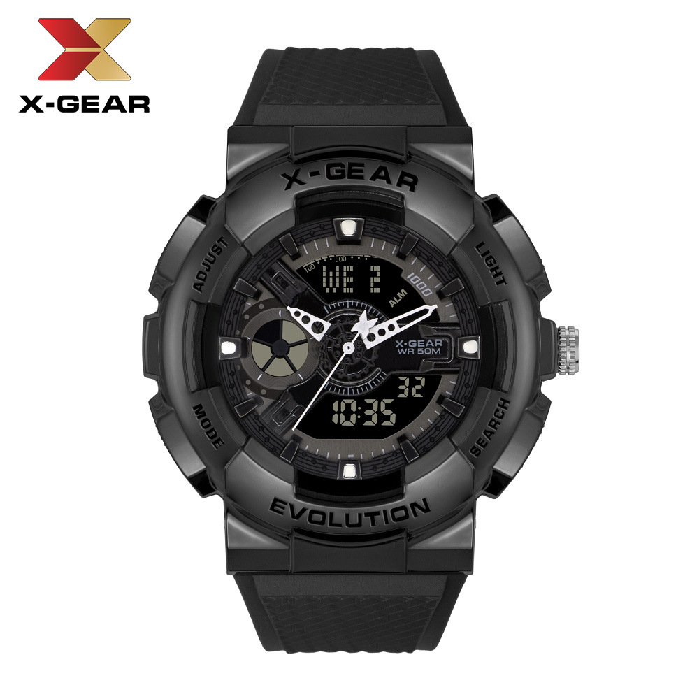 x-gear3796合金独角兽ins时尚潮流防水金属电子表