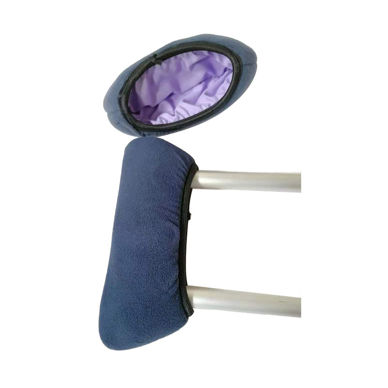 腋下拐杖加厚腋窝棉套绒布丝绵垫残疾人不锈钢双拐拐棍捌杖扙