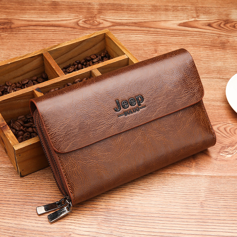 手包男士牛皮大容量手拿包夹包信封包商务休闲手抓包牛皮男包潮