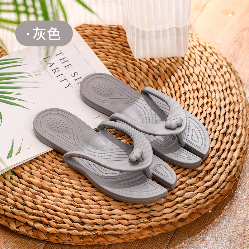 Travel Portable Flip-Flops Women's Flip-Flops Men's Indoor and Outdoor Soft Bottom Beach Hotel Couples Sandals