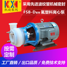 50FSB-20D氟塑料合金泵 安徽盐酸泵 耐酸碱离心泵 凯旋泵阀