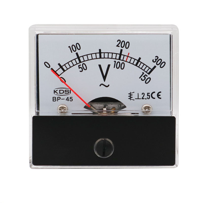 指针式交流伏特表bp-45 ac300v 交流电压表头