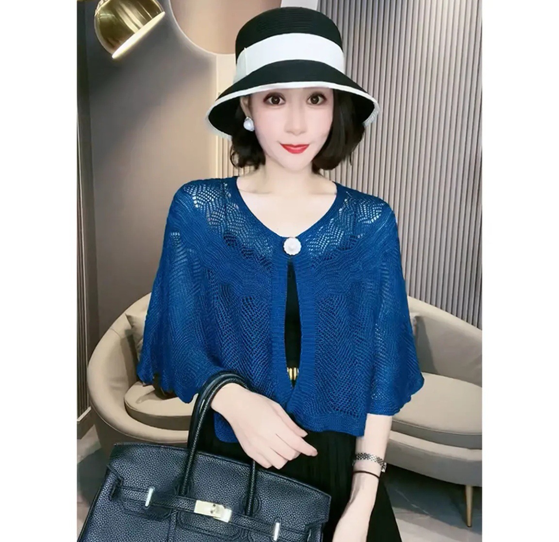 披肩坎肩夏女士