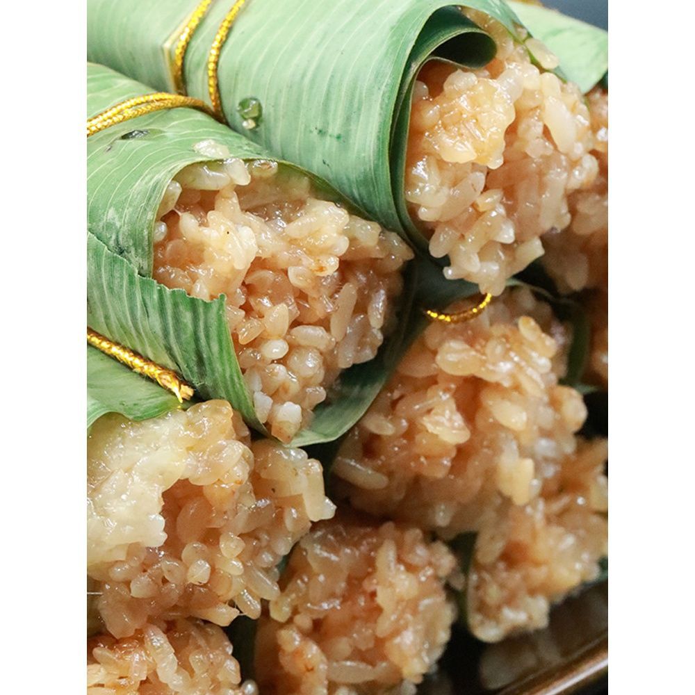 粽香排骨600g10根糯米排骨饭 加热即食粽子猪排饭 酒店茶餐厅小吃