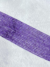 天然紫水晶刻面散珠小颗粒切角配件diy手链流苏锁骨百搭手工串珠
