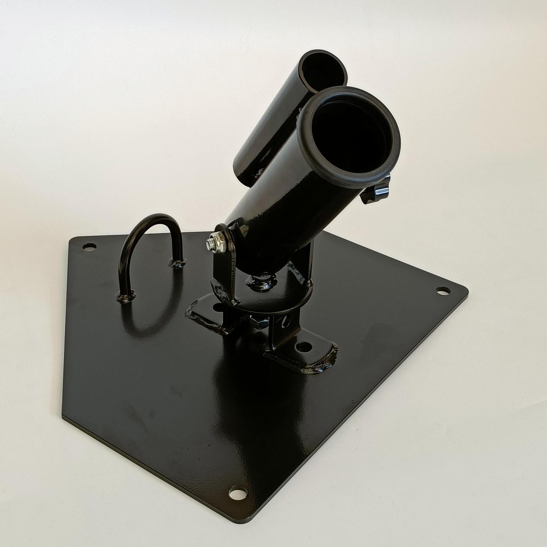 核心训练硬拉炮筒架大小管 双炮筒墙角地面炮台通用