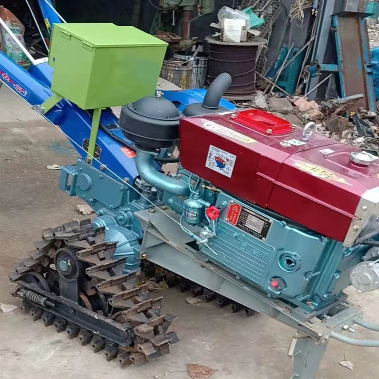 家用手扶耕田机 水田旋耕犁地手扶拖拉机 小型花生马铃薯挖掘机