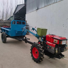 手扶柴油18马力拖拉机农用运输带车斗小型乘坐式旋耕手扶拖拉机
