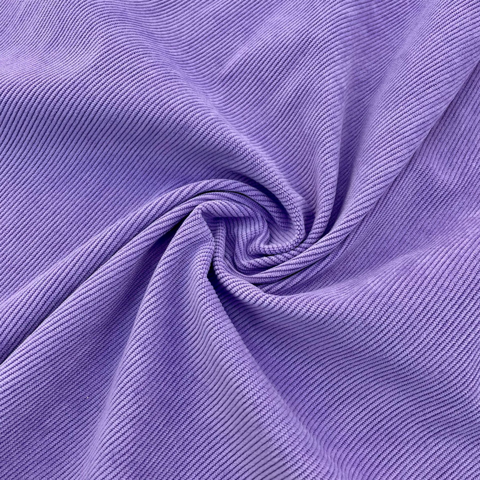 300g高弹加厚灯芯绒布 16w细条现货 秋冬时装女西装套装外套面料