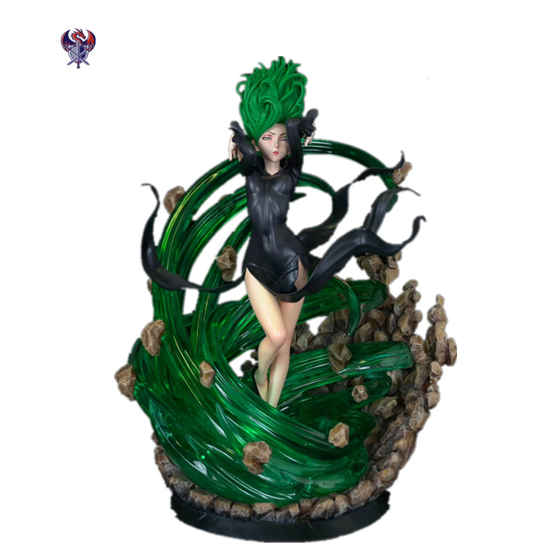 日漫人物动漫周边手办 一拳超人 战栗的龙卷 树脂雕像gk手办摆件