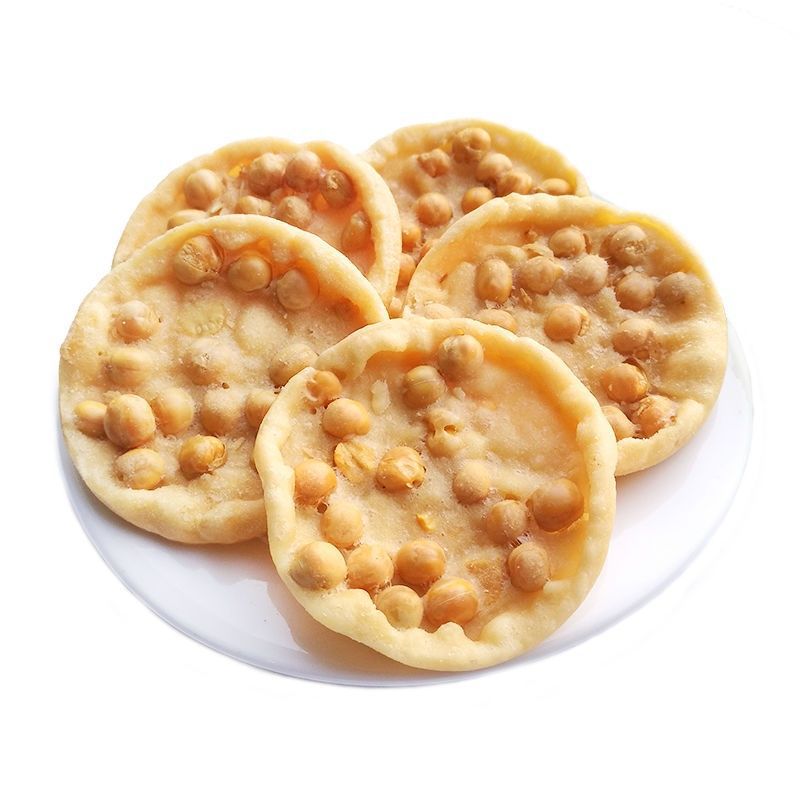 江西豆饼特产零食赣州花生巴铁勺饼赣南月亮巴豆巴子油炸锅巴膨化
