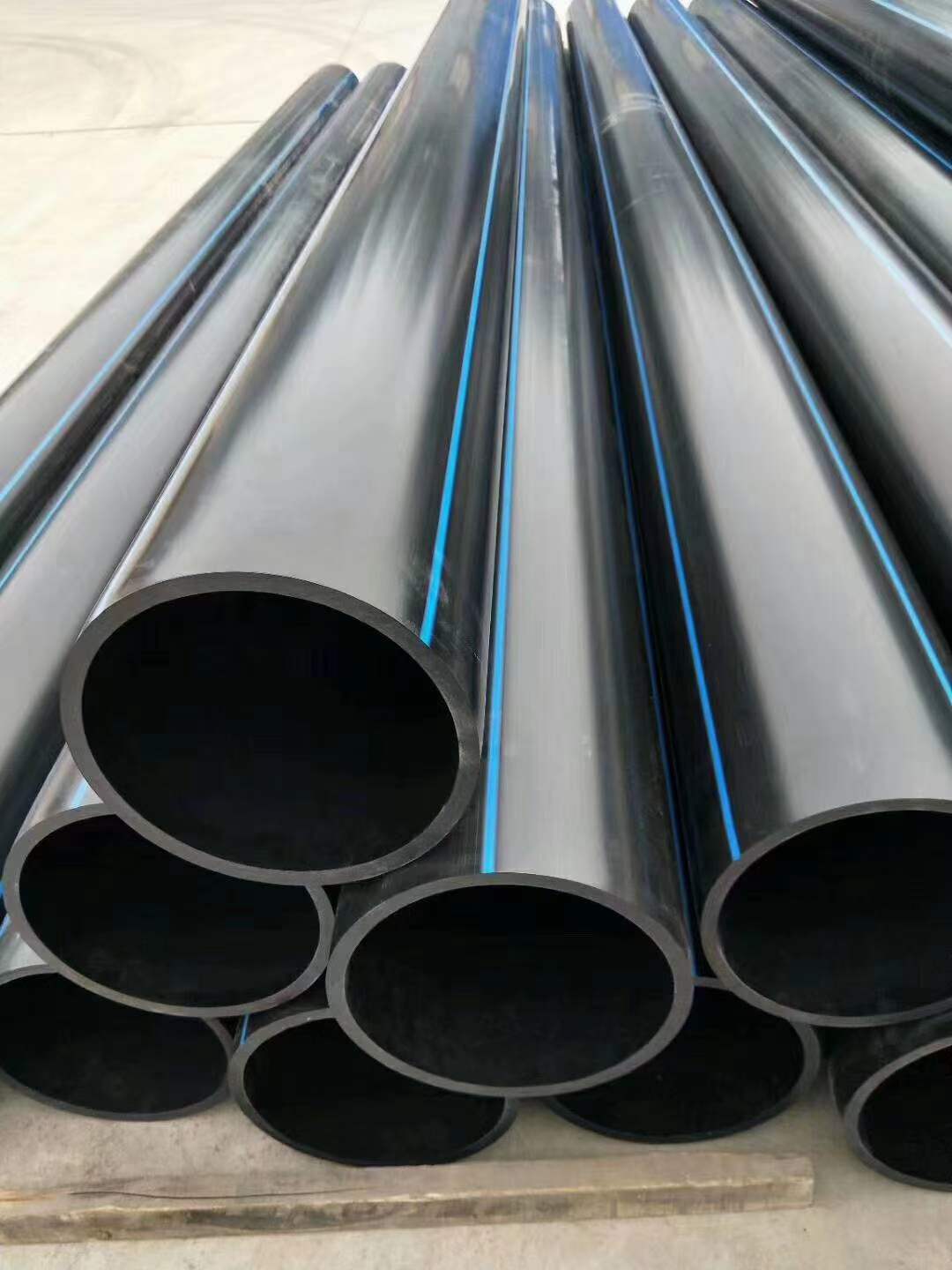 固地hdpe给水管 市政给水pe管道 城市管网聚乙烯pe排污排水管