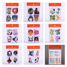 100张/袋不重复 儿童卡通动画贴纸防水 Cartoon Kids Stickers