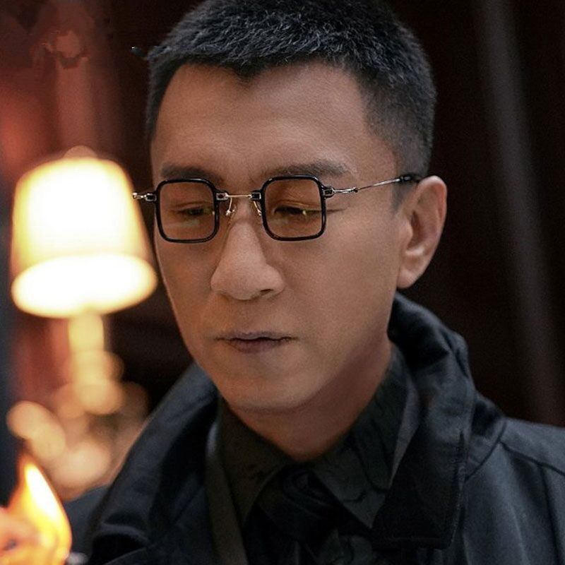 扫黑风暴孙红雷同款太阳眼镜男近视方框复古墨镜框镜架女可配度数