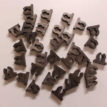 橡胶厂家 供应圆形橡胶卡扣 钓鱼竿丁腈橡胶卡扣 u型橡胶卡扣