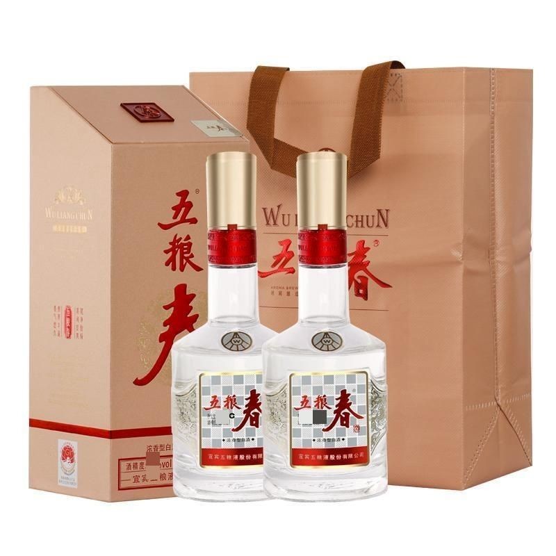 液五粮春二代52度500ml 6瓶浓香型白酒纯粮食酒宴请送礼酒水-阿里巴巴