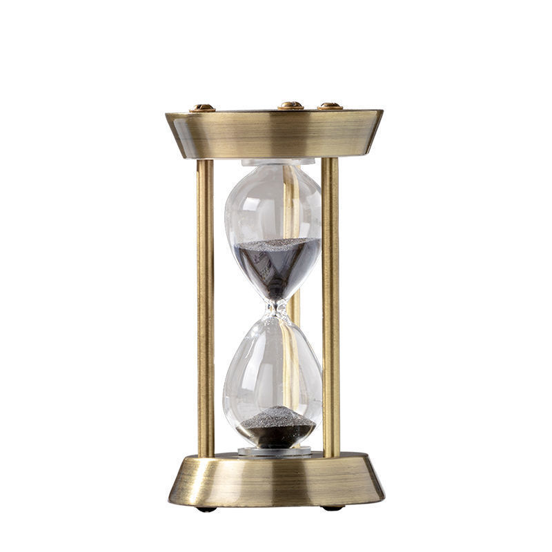 Creative Metal Time Hourglass Nordic Modern Minimalist Furnishings Decorations Living Room Entrance Study Office Decoration