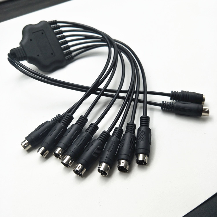 rj12水晶头弹簧线弹弓线伸缩电源线线速端子线