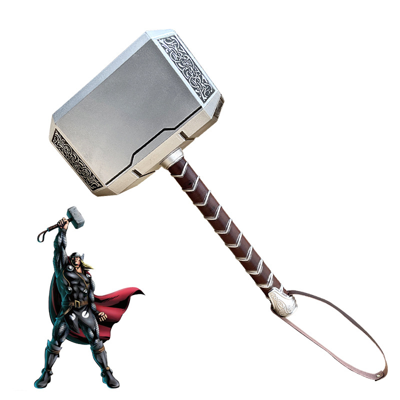 第二代雷神之锤玩具1:1复仇者联盟cosplay道具锤子武器 pu动漫
