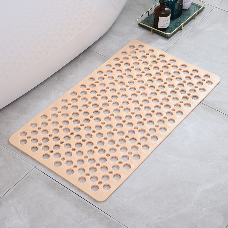 Bathroom Non-Slip Mat Shower Household Bath PVC Floor Mat Toilet Mat Non-Slip Anti-Fall Mat for Hair Generation