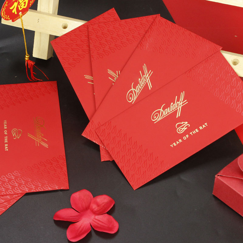 2024 New Year Creative Red Packet Custom Dragon Year Spring Festival New Year Lucky Money Red Envelope Wedding New Year Gilding Gift Seal Custom